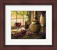 Framed Wine By The Window I