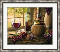 Framed Wine By The Window I