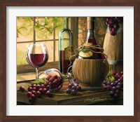 Framed Wine By The Window I