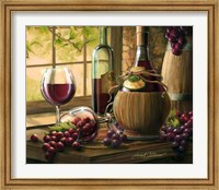 Framed Wine By The Window I