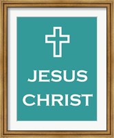 Framed Jesus Christ Cross