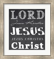 Framed Lord Jesus Christ