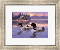 Framed Loon Lake