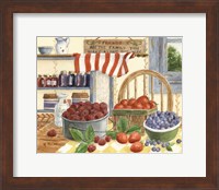 Framed Berries and Cream