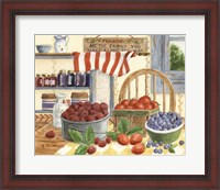 Framed Berries and Cream