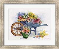 Framed Flower Cart