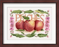 Framed Peaches