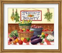 Framed Season's Bounty