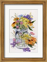 Framed Wildflower Jar