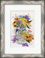 Framed Wildflower Jar
