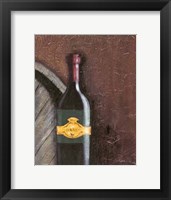 Rustic Wine II Framed Print