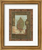 Framed Leaf Quartet I