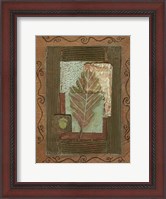 Framed Leaf Quartet IV