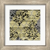 Framed Deconstructed Damask II