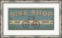 Framed Bike Shop I