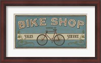 Framed Bike Shop I