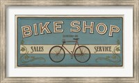 Framed Bike Shop I