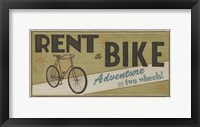 Bike Shop II Framed Print