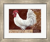 Framed Rustic Roosters IV