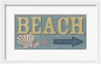 Framed Shoreline Signs III