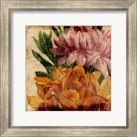 Framed Vibrant Floral II