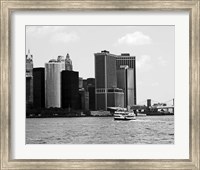 Framed NYC Skyline VII