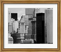 Framed NYC Skyline VIII