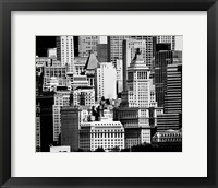 Framed NYC Skyline IX