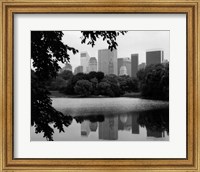 Framed NYC Skyline X
