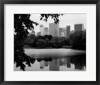 Framed NYC Skyline X
