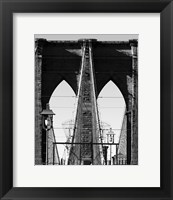 Framed 'Bridges of NYC II' border=