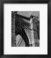 Framed 'Bridges of NYC III' border=