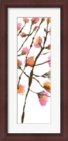 Framed Inky Blossoms II