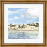 Framed Bermuda Shore II