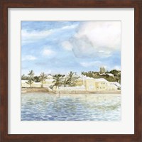 Framed Bermuda Shore II