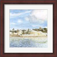 Framed Bermuda Shore II
