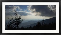High Country Silhouette II Framed Print