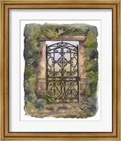 Framed Iron Gate III