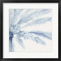 Chambray Palms II Framed Print