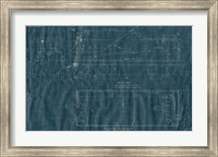 Framed Train Blueprint III