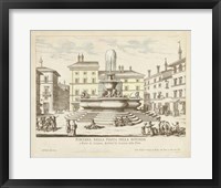 Framed Fountains of Rome II