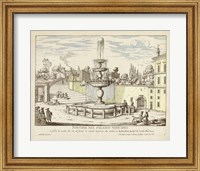 Framed Fountains of Rome III