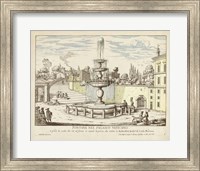 Framed Fountains of Rome III