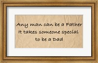 Framed Any Man Quote