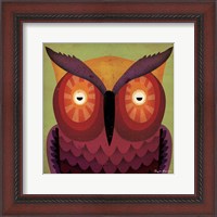 Framed Owl WOW