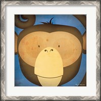 Framed Monkey WOW