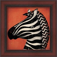 Framed 'Zebra WOW' border=