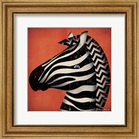 Framed 'Zebra WOW' border=