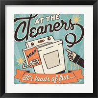 Framed 'Cleaners II' border=