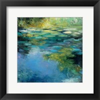 Framed Water Lilies III